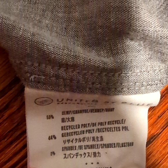 United By Blue Gray Shirt w/ Bison Print - Picture 6 of 6